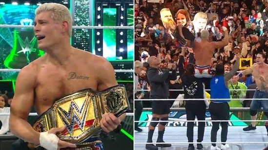 WWE WrestleMania 40 Highlights: Cody Rhodes beats Roman Reigns, finishes the story after Undertaker, Cena shock returns